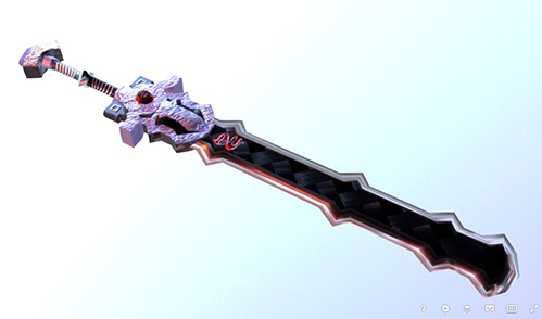 Futuristic sword