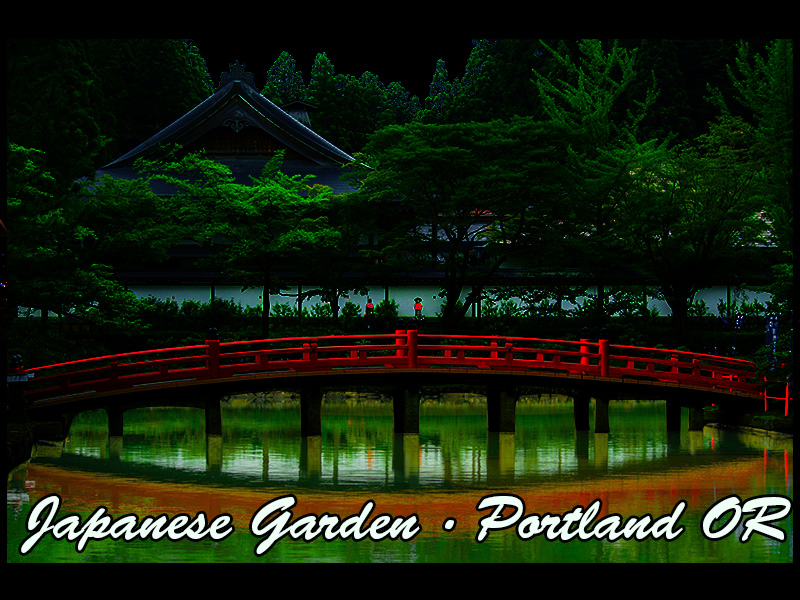 japanese garden bridge